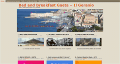 Desktop Screenshot of bedandbreakfastgaeta.com